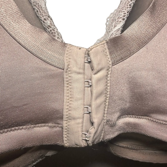 Lane Bryant Cacique Full Coverage Bra 38F Taupe - Picture 7 of 9